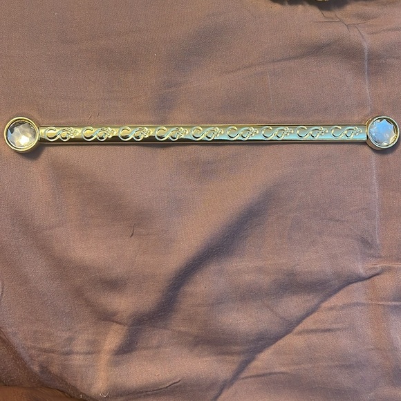 Mewutal 2 Pack Gold Curtain Tiebacks Round
Gold Curtain Tiebacks w/Rhinestones - Picture 7 of 7